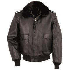 Schott NYCA - 2 Flieger leather jacket dark brownLeather jacketBritish Parts Lucerne