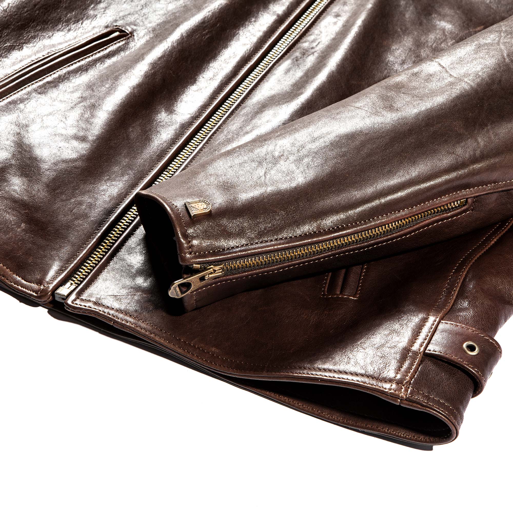 Shangri - La HeritageCafe Racer motorcycle leather jacket brownJacketsBritish Parts Lucerne