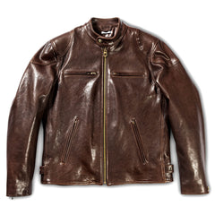 Shangri - La HeritageCafe Racer motorcycle leather jacket brownJacketsBritish Parts Lucerne