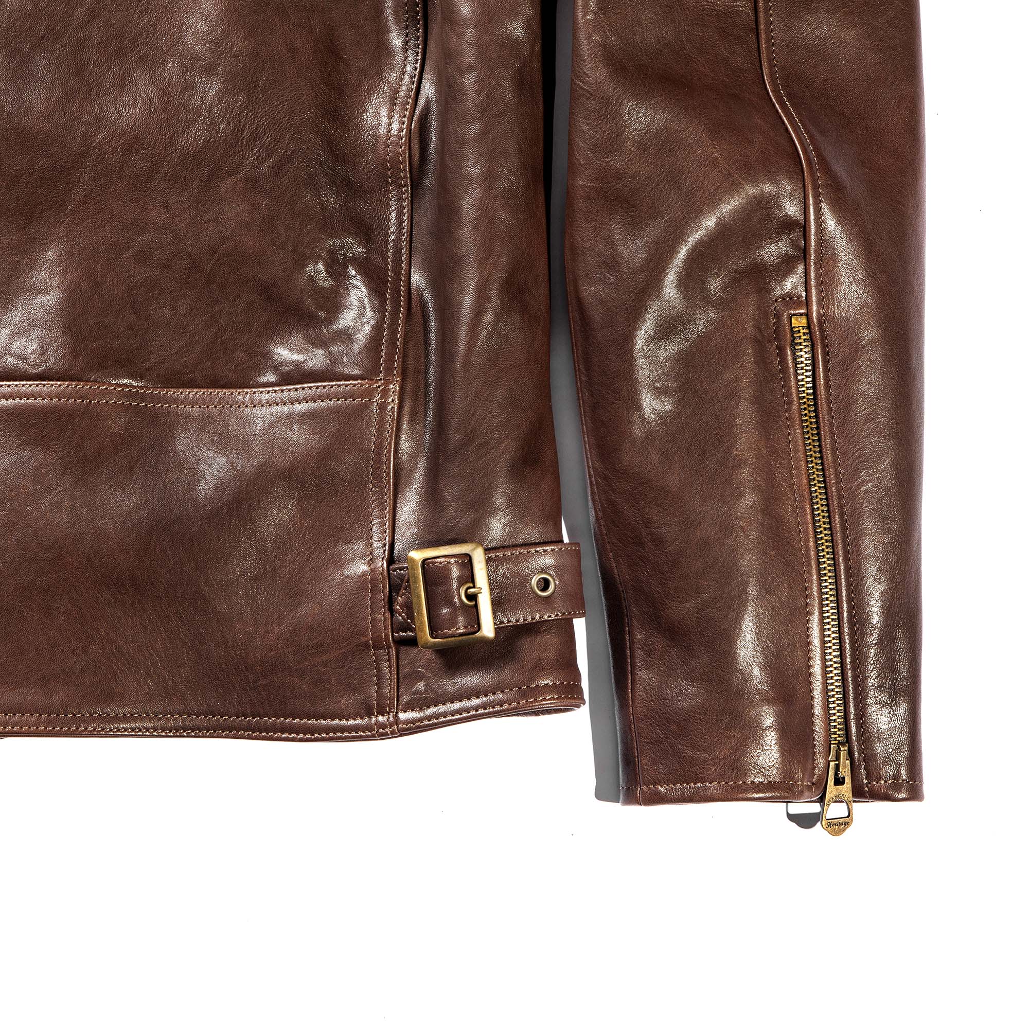 Shangri - La HeritageCafe Racer motorcycle leather jacket brownJacketsBritish Parts Lucerne