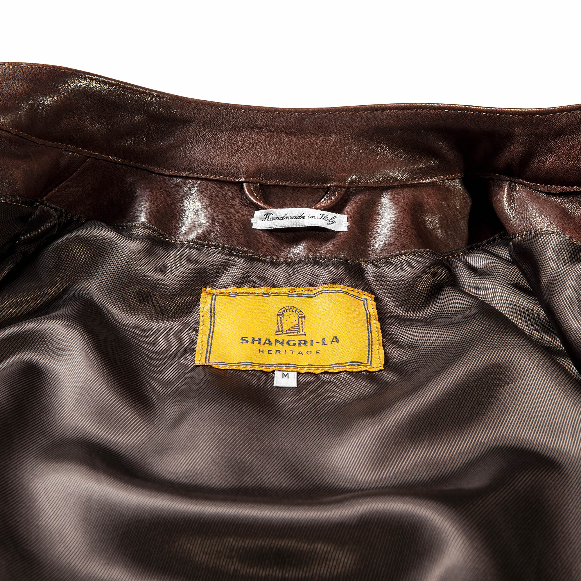 Shangri - La HeritageCafe Racer motorcycle leather jacket brownJacketsBritish Parts Lucerne