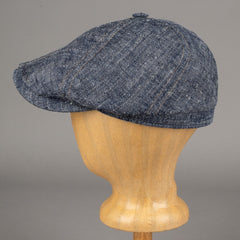 Stetson6 - Panel slider cap linen / silk blueCapBritish Parts Lucerne