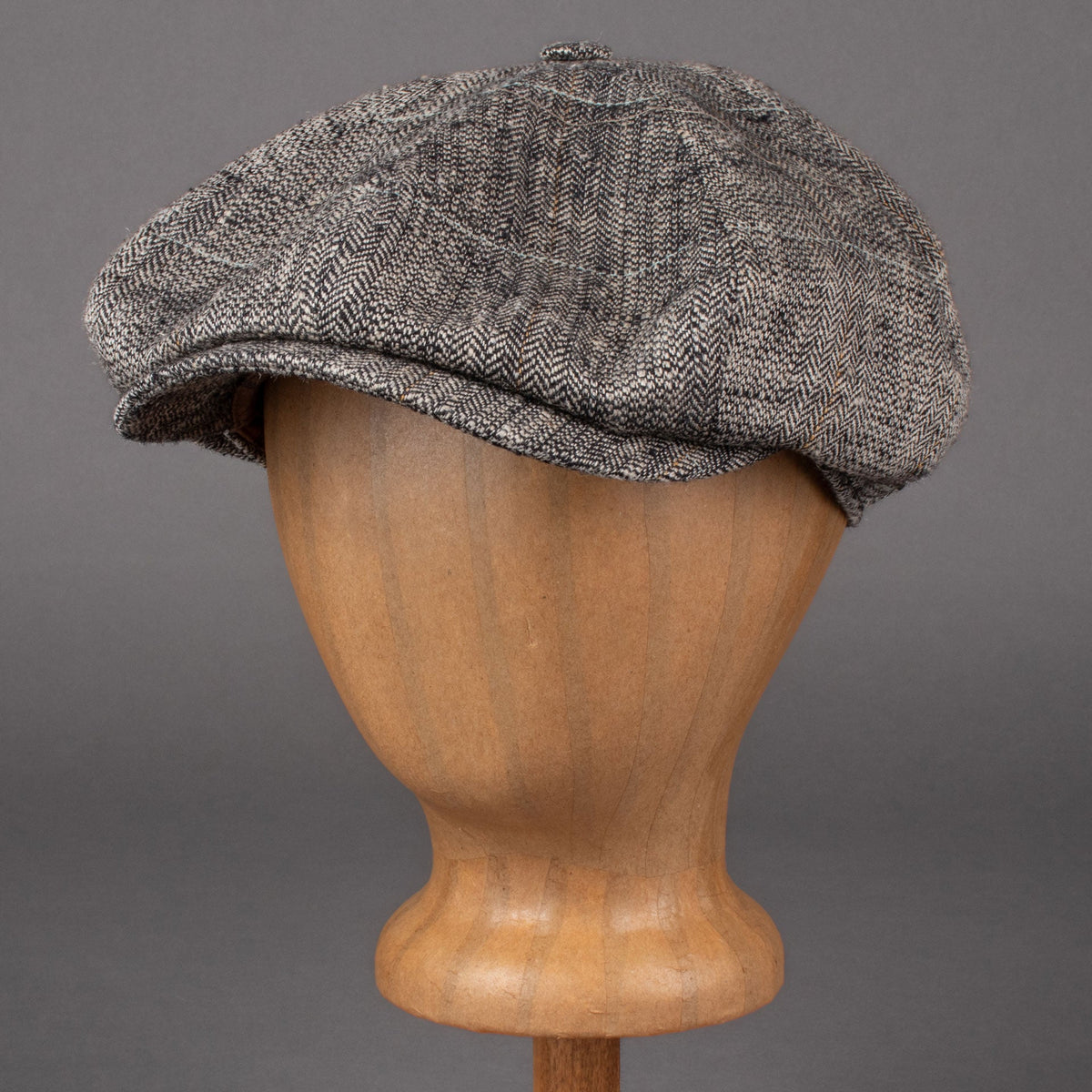 Stetson8 - Panel Linen/Silk Sliding cap HerringboneCapBritish Parts Lucerne