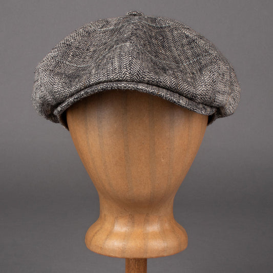 Stetson8 - Panel Linen/Silk Sliding cap HerringboneCapBritish Parts Lucerne