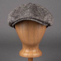 Stetson8 - Panel Linen/Silk Sliding cap HerringboneCapBritish Parts Lucerne