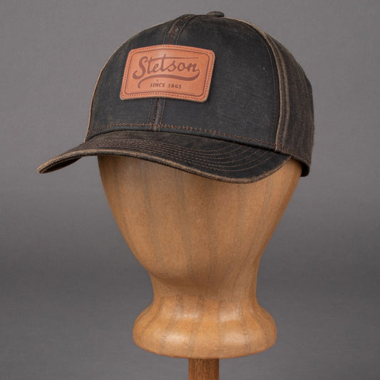 StetsonBaseball cap with leather patchTrucker capBritish Parts Lucerne