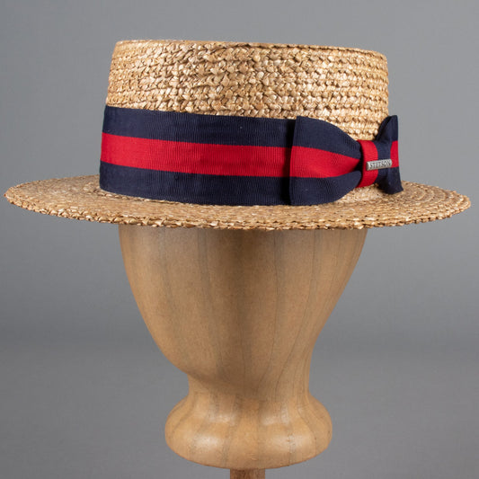 StetsonBoater straw hatHatBritish Parts Lucerne