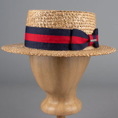 StetsonBoater straw hatHatBritish Parts Lucerne