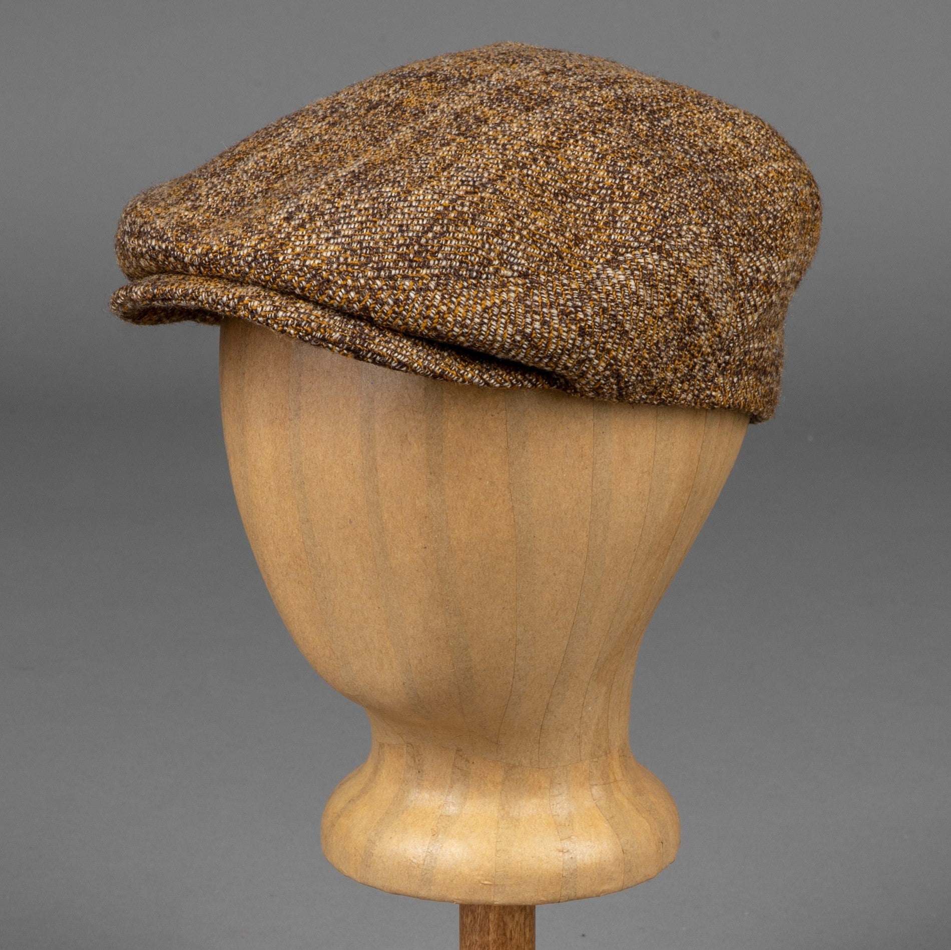 Stetson Driver Cap Virgin Wool in Brown Shades British Parts Lucerne
