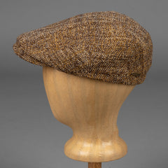 Stetson Driver Cap Virgin Wool in Brown Shades British Parts Lucerne