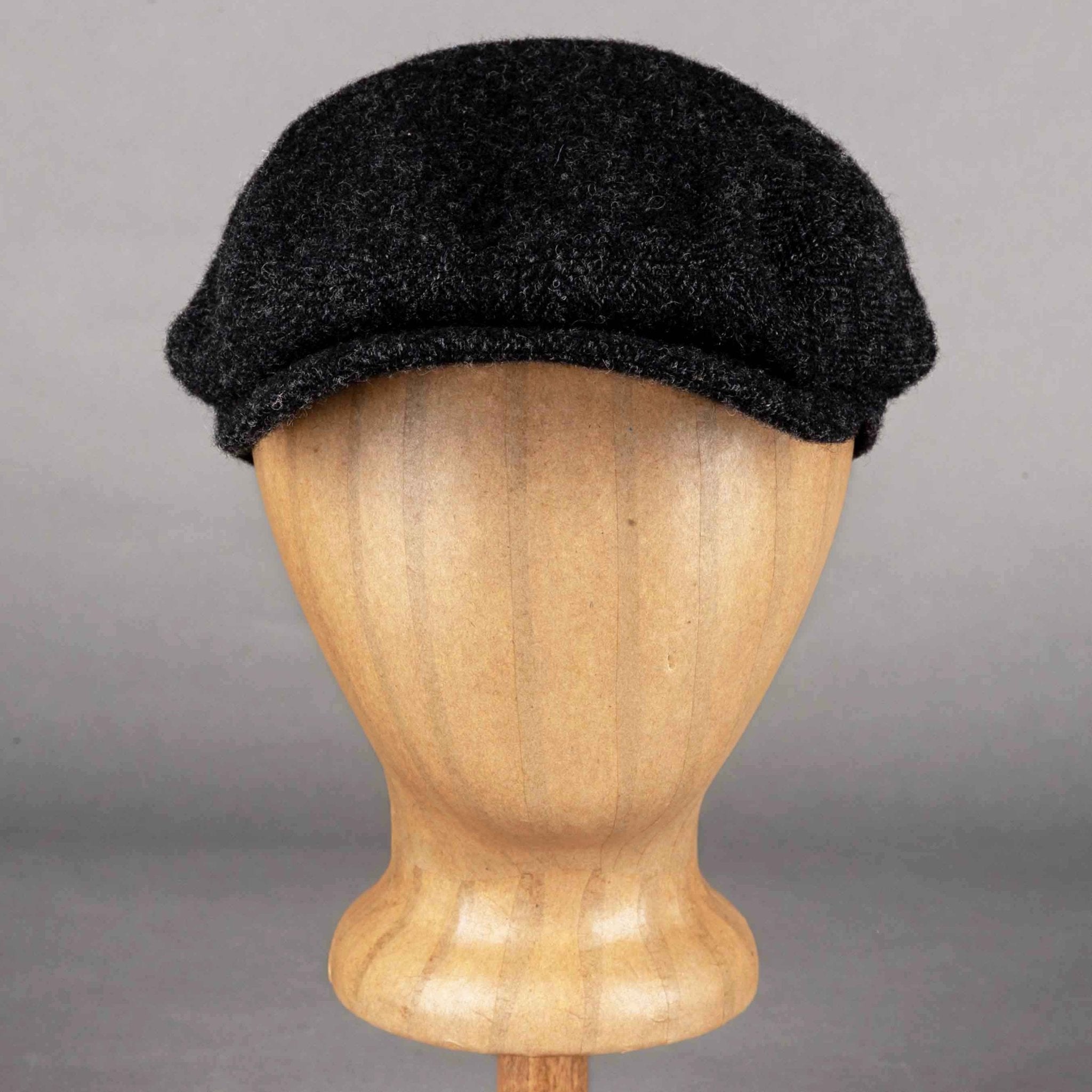 StetsonDriver Herringbone slider cap in virgin wool dark grayCapBritish Parts Lucerne