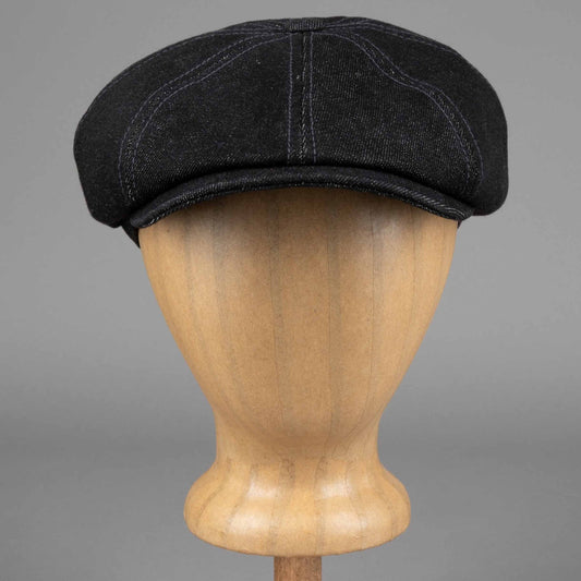 StetsonHatteras Denim slider cap in blackCapBritish Parts Lucerne