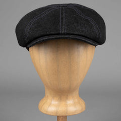 StetsonHatteras Denim slider cap in blackCapBritish Parts Lucerne