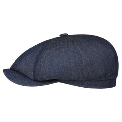 StetsonHatteras Denim Sustainable slider cap Dark DenimCapBritish Parts Lucerne