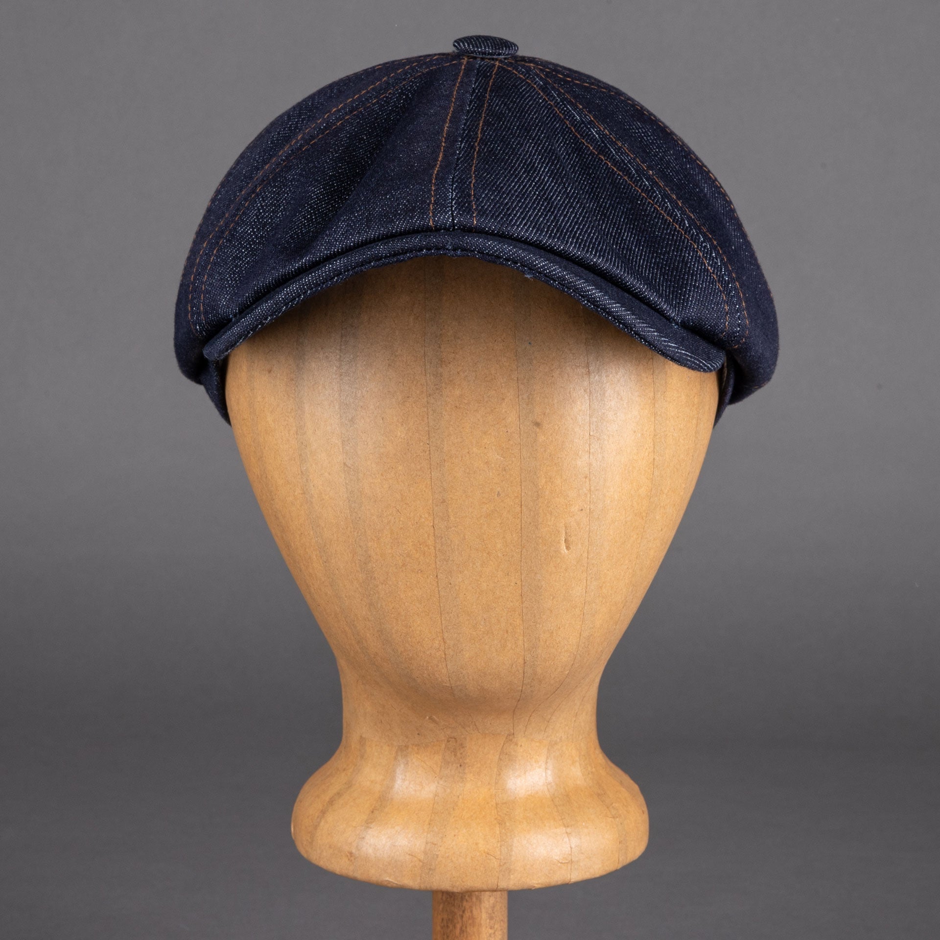 StetsonHatteras Denim Sustainable slider cap Dark DenimCapBritish Parts Lucerne