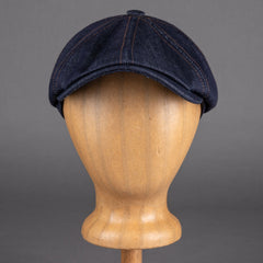 StetsonHatteras Denim Sustainable slider cap Dark DenimCapBritish Parts Lucerne