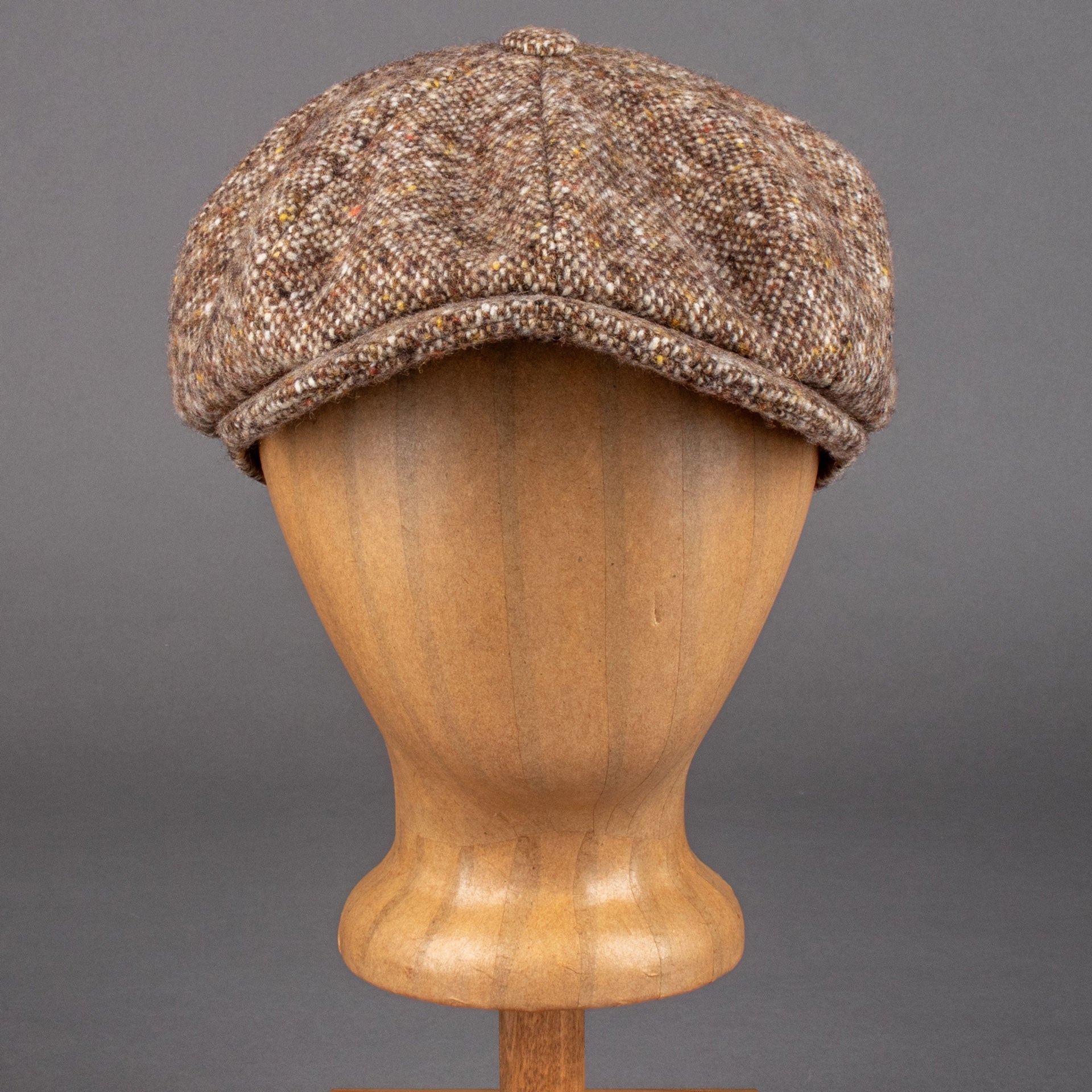 StetsonHatteras Donegal virgin wool beige/brownBritish Parts Luzern cap