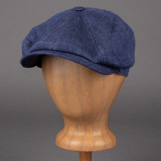 StetsonHatteras linen slider cap blueBritish Parts Luzern cap