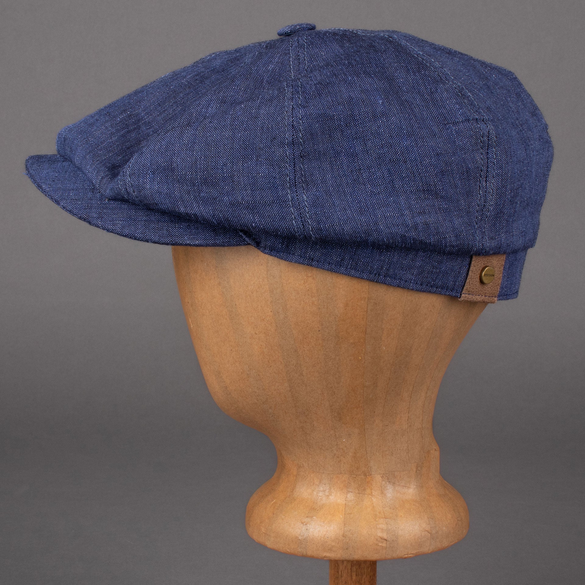 StetsonHatteras linen slider cap blueBritish Parts Luzern cap