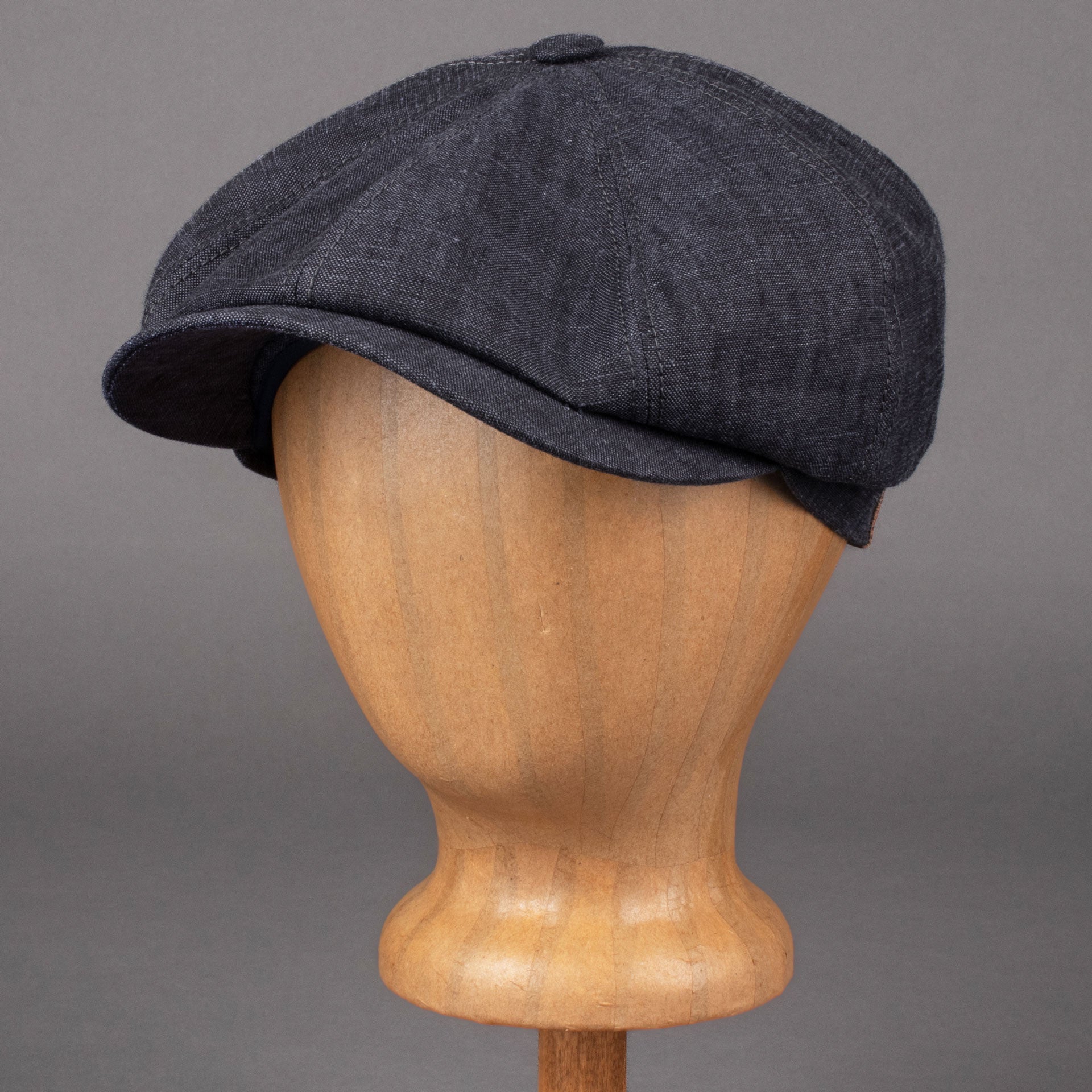 StetsonHatteras linen slider cap dark grayCapBritish Parts Lucerne