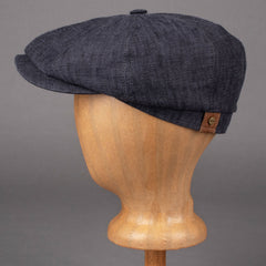 StetsonHatteras linen slider cap dark grayCapBritish Parts Lucerne