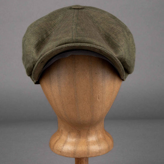 StetsonHatteras linen slider cap oliveCapBritish Parts Lucerne