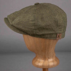 StetsonHatteras linen slider cap oliveCapBritish Parts Lucerne
