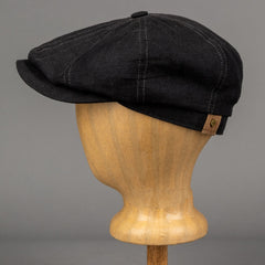 StetsonHatteras linen slider cap blackBritish Parts Lucerne