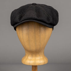 StetsonHatteras linen slider cap blackBritish Parts Lucerne