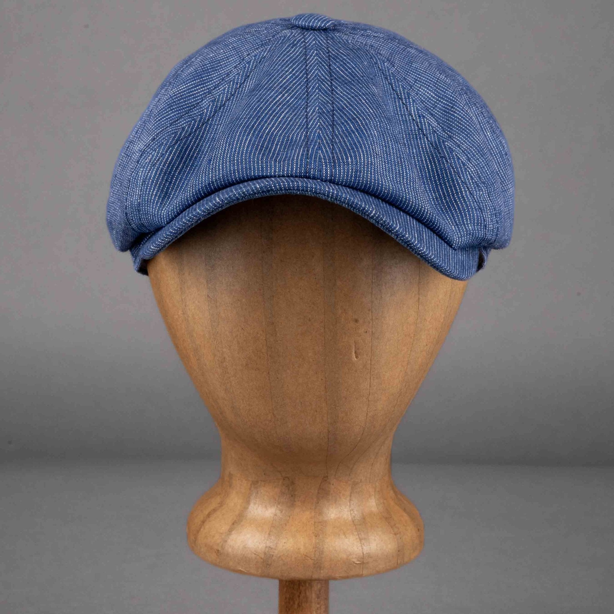 StetsonHatteras Linen Stripes slider cap blue with white stripesBritish Parts Lucerne