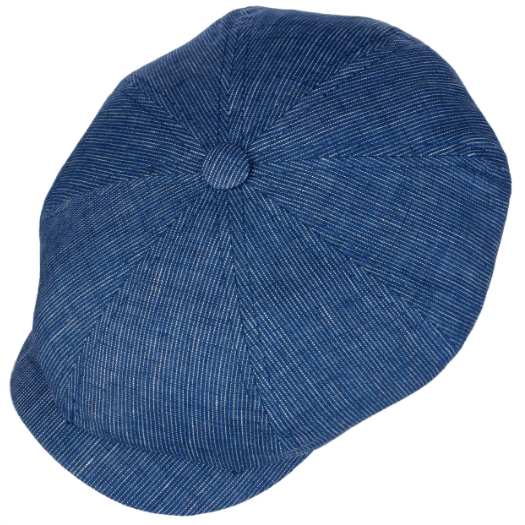 StetsonHatteras Linen Stripes slider cap blue with white stripesBritish Parts Lucerne