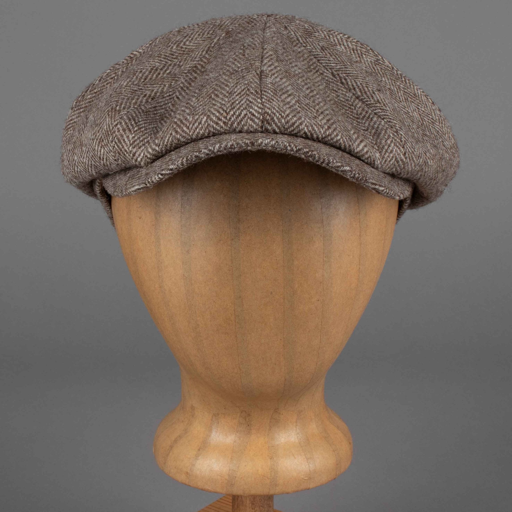 StetsonHatteras wool herringbone pattern undyedCapBritish Parts Lucerne