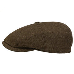 StetsonHatteras wool/linen slider cap mud-coloredCapBritish Parts Lucerne