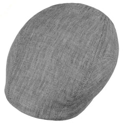 StetsonIvy Cap Linen in gray herringbone patternBritish Parts Lucerne