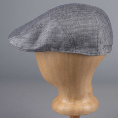 StetsonIvy Cap Linen in gray herringbone patternBritish Parts Lucerne
