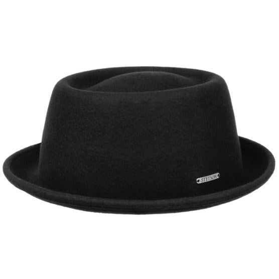StetsonPork Pie Woolfelt blackHutBritish Parts Lucerne