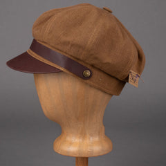 StetsonRider cap made of waxed cotton in light brownBritish Parts Lucerne