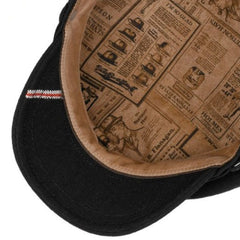 StetsonRiders Cap Wool blackCapBritish Parts Lucerne