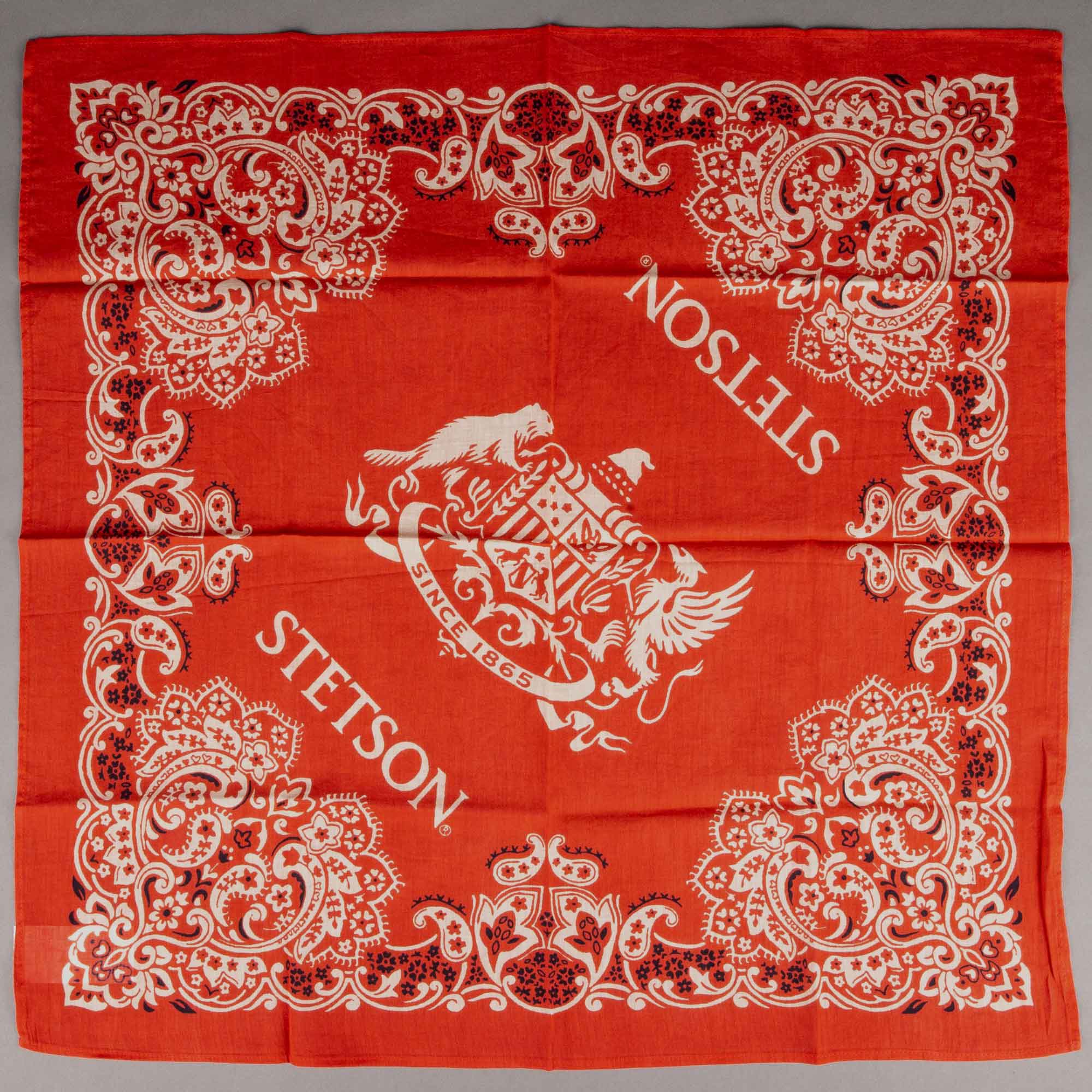 StetsonStetson Bandana Cotton redScarfBritish Parts Lucerne