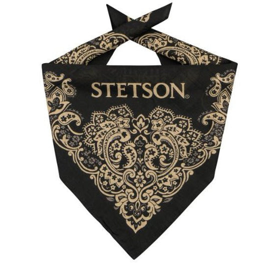 StetsonStetson Bandana Cotton blackScarfBritish Parts Lucerne