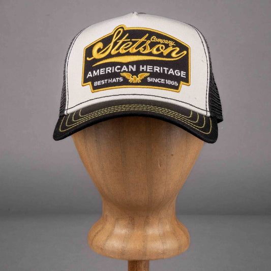 StetsonStetson Trucker Cap American Heritage blackBritish Parts Lucerne