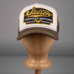 StetsonTrucker Cap American Heritage BrownTrucker CapBritish Parts Lucerne
