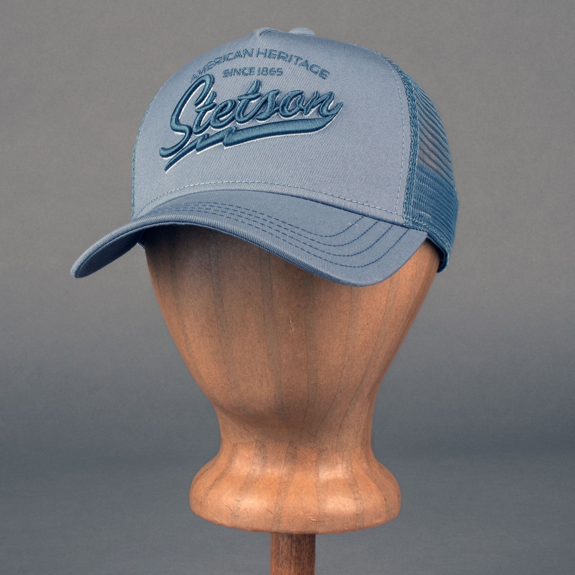 StetsonTrucker Cap American Heritage Classic Dusty BlueTrucker CapBritish Parts Lucerne
