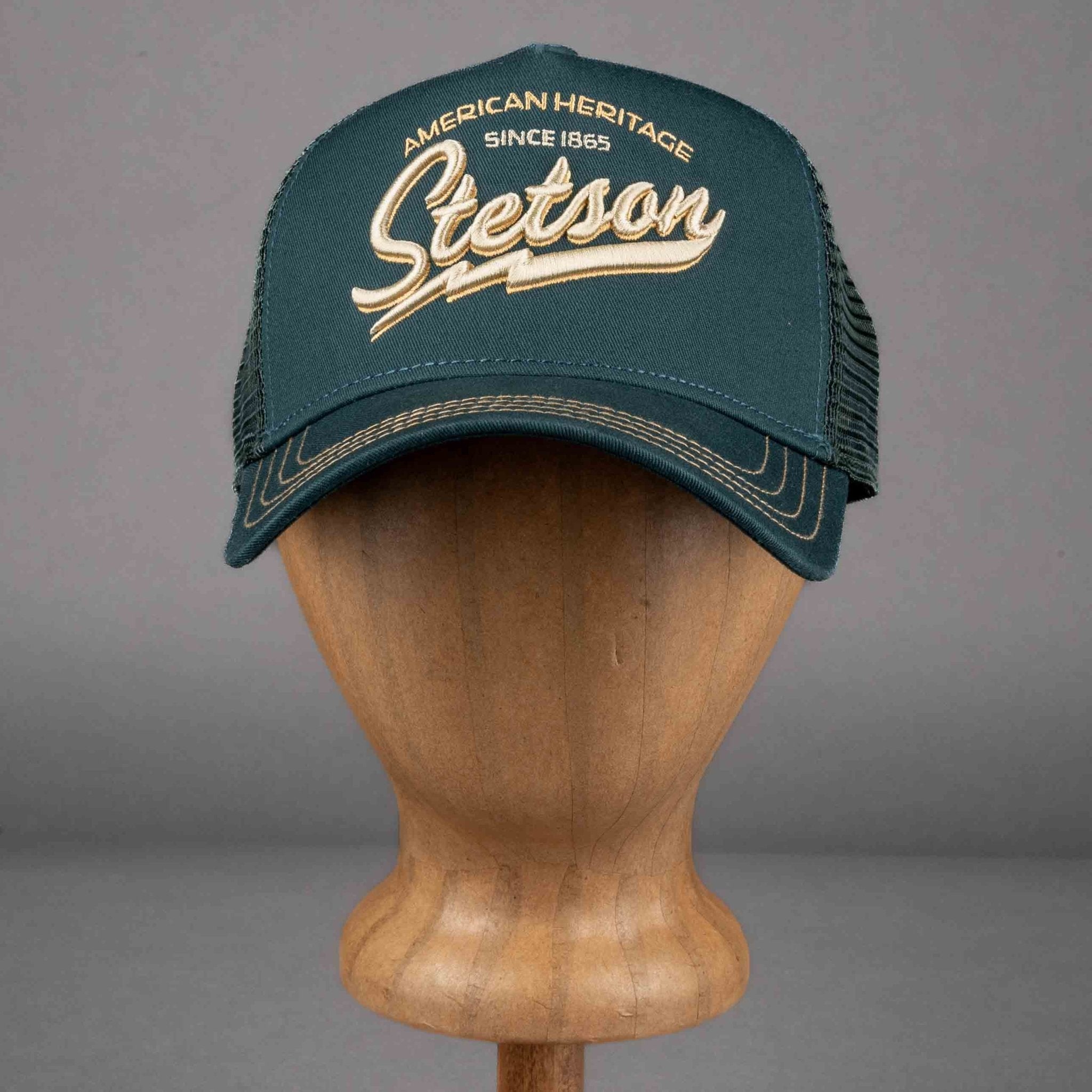 StetsonTrucker Cap American Heritage Classic GreenTrucker CapBritish Parts Lucerne