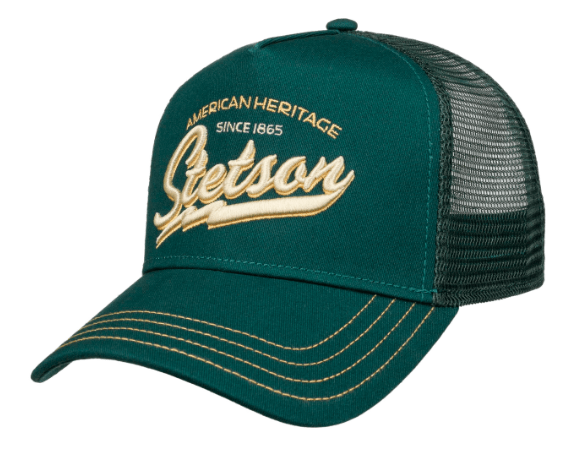 StetsonTrucker Cap American Heritage Classic GreenTrucker CapBritish Parts Lucerne