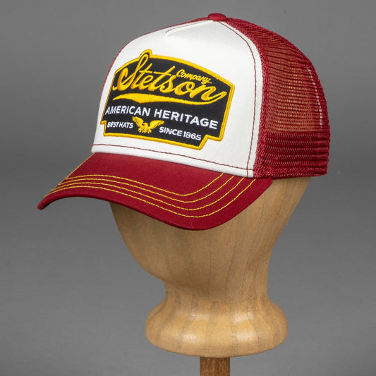 StetsonTrucker Cap American Heritage redTrucker CapBritish Parts Lucerne