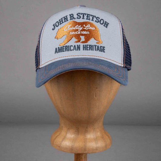 StetsonTrucker Cap Bear light blueTrucker CapBritish Parts Lucerne