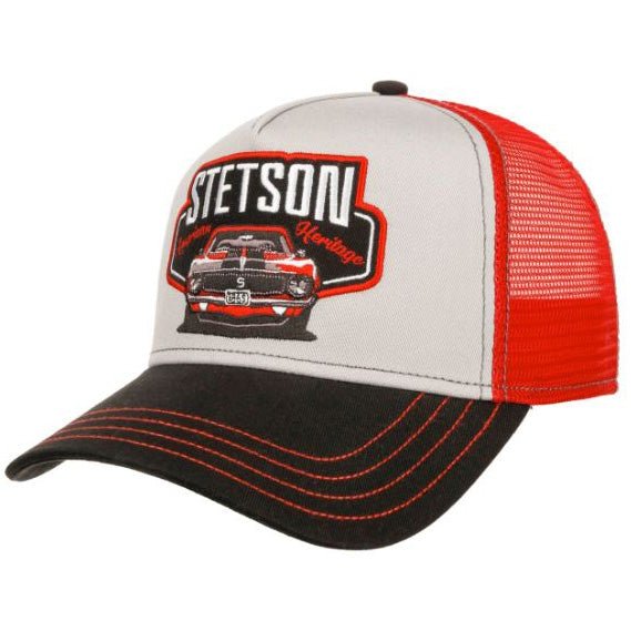 StetsonTrucker Cap Garage American HeritageTrucker CapBritish Parts Lucerne