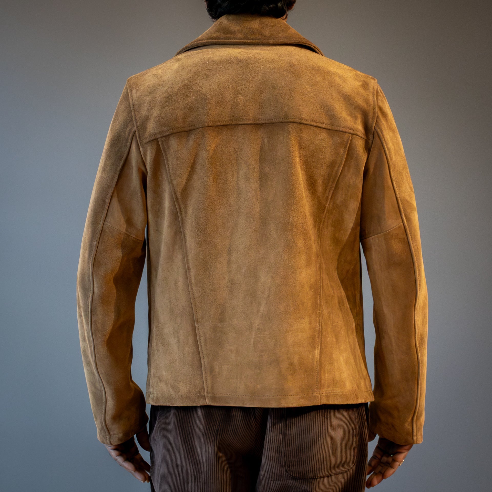 StewartFinn Lederjacke - Rough Suede TobaccoJackenBritish Parts Luzern