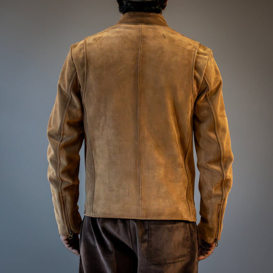 StewartJohnny Lederjacke - Rough Suede CigarJackenBritish Parts Luzern